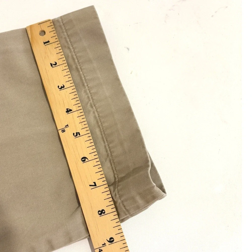 Polo Ralph Lauren Straight Leg Chino Pant Mens 36x32 Tan Classic Fit Flat Front